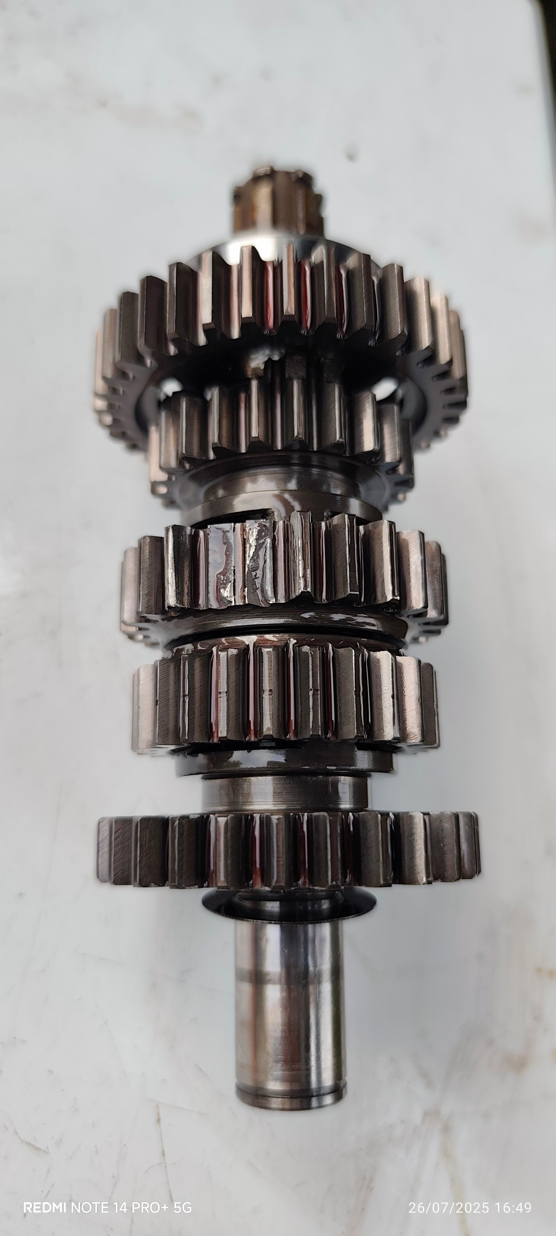 Intervention sur le moteur complet