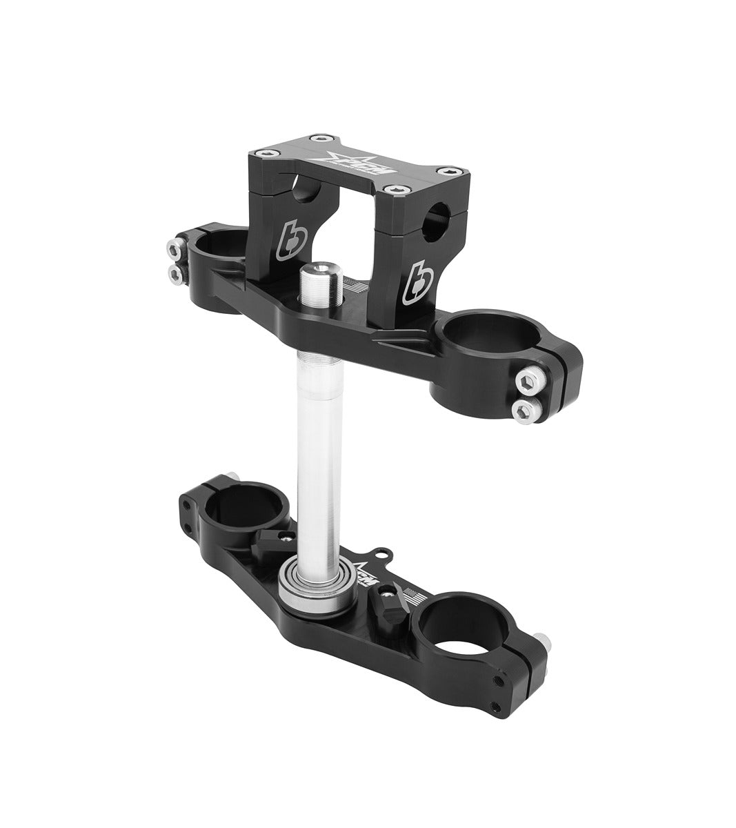 Paire de Tés fourche TBParts CNC KLX140 pour kit fourche KX85