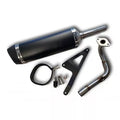 Pot d'Échappement Performance Inox / Alu - Moteur GY6 / 139QMB (Kymco, Neco, TNT, Znen...)