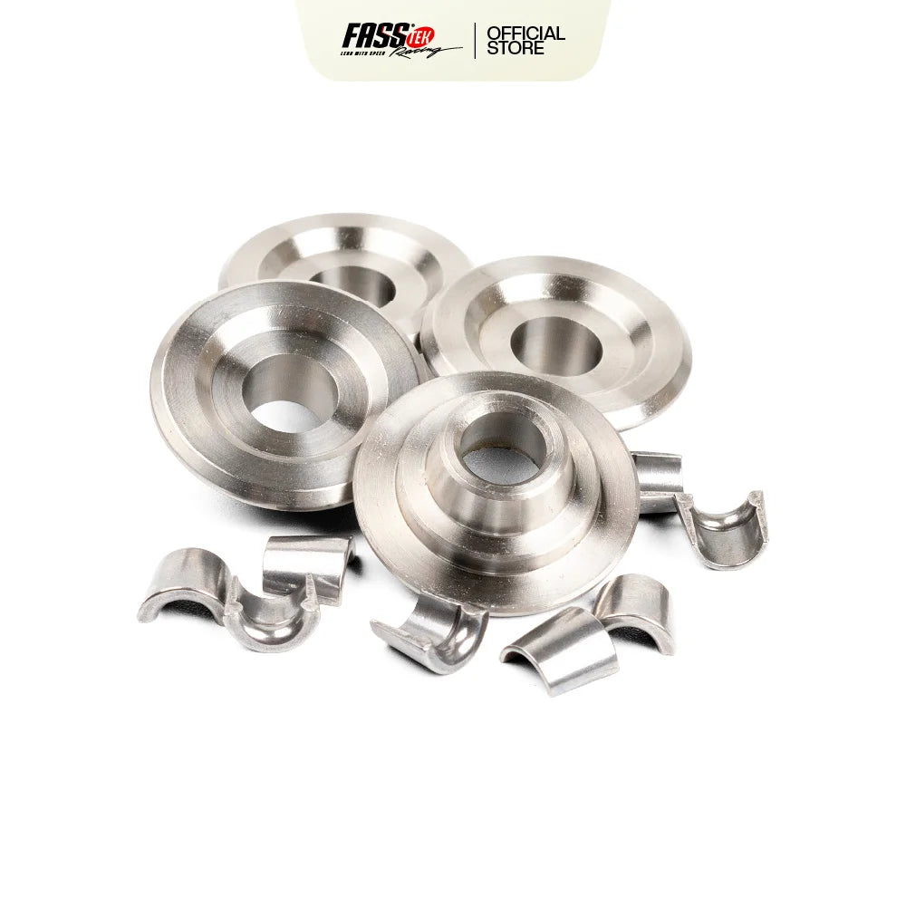 Paire de coupelles de soupapes renforcées titane (Diamètre 5 mm)
