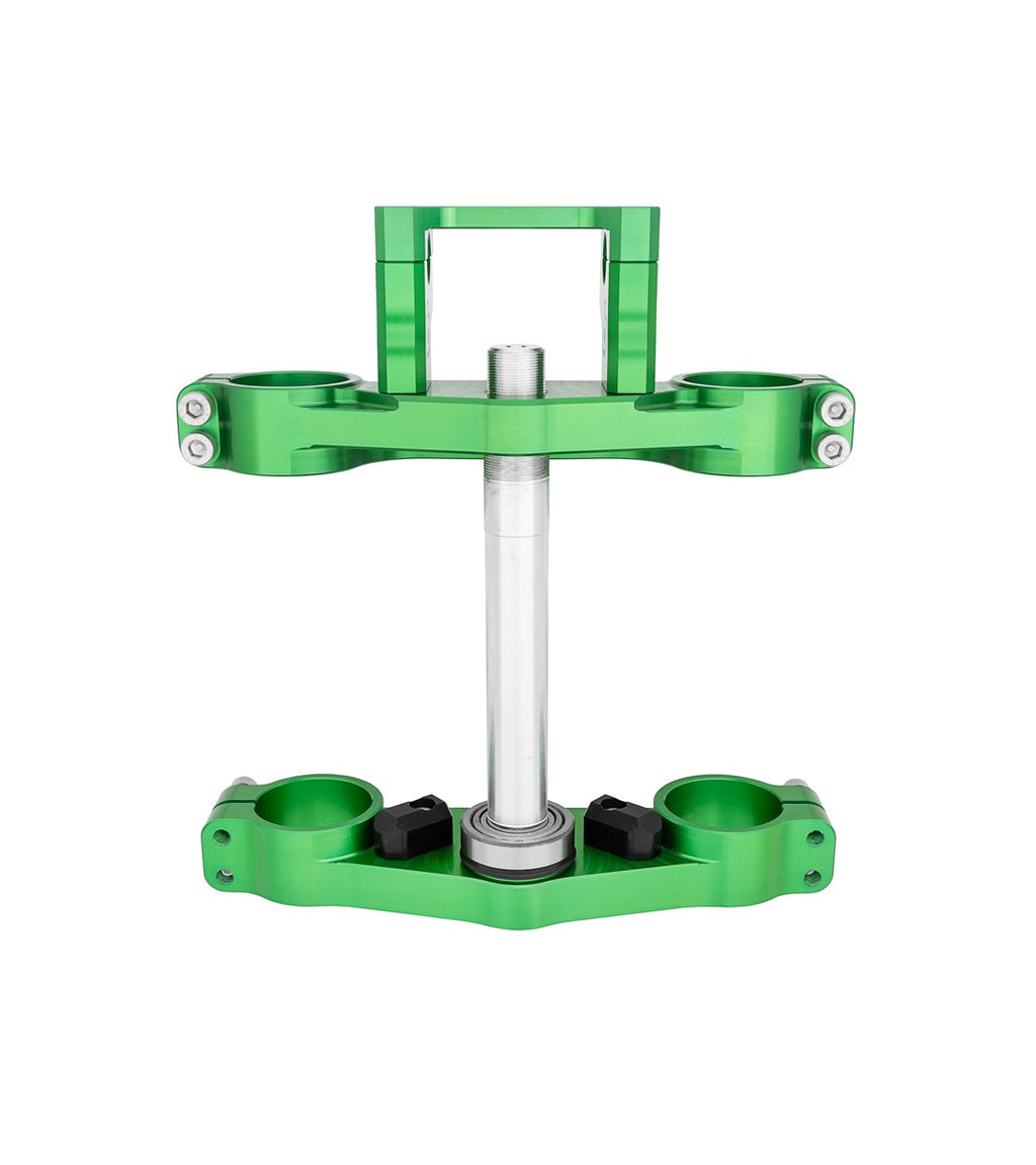 Paire de Tés fourche TBParts CNC KLX140 pour kit fourche KX85