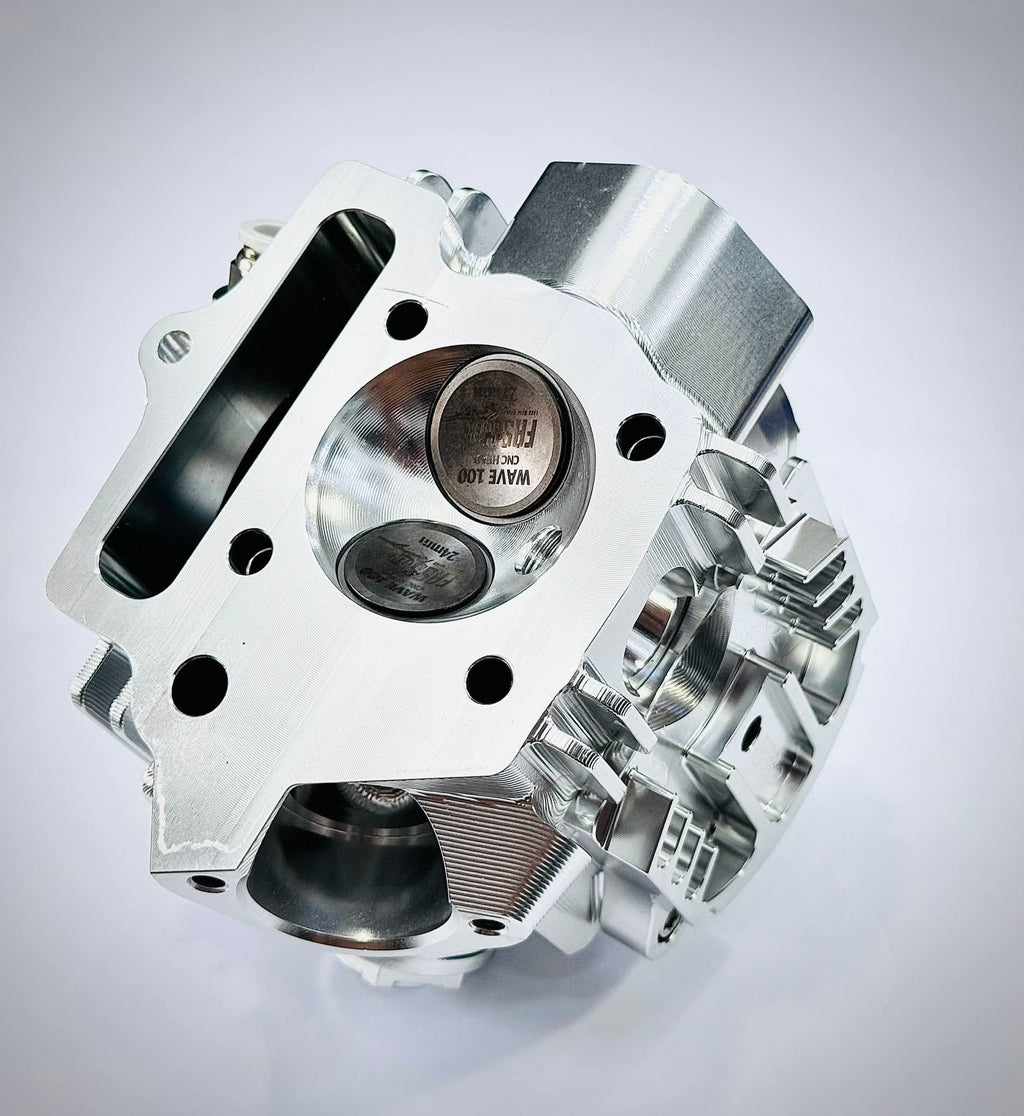 Culasse Fasstek 2V Entièrement Usinée CNC (27/24) – Performance d'Exception