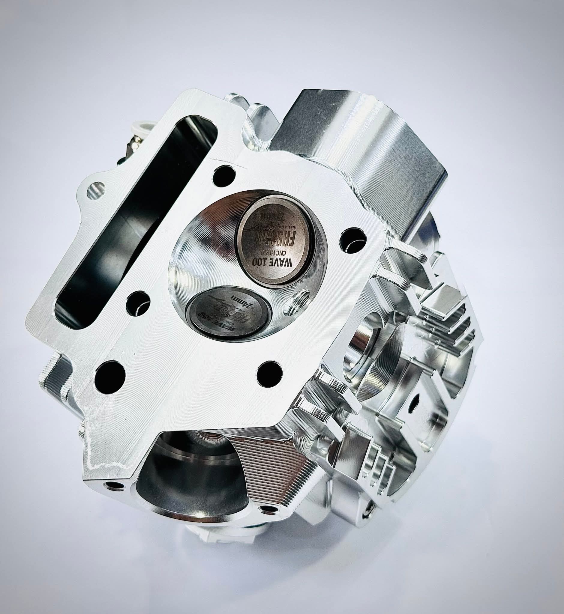 Culasse Fasstek 2V Entièrement Usinée CNC (27/24) – Performance d'Exception