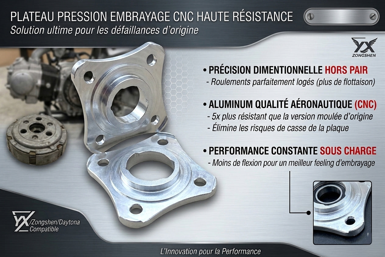 Plateau pression embrayage CNC