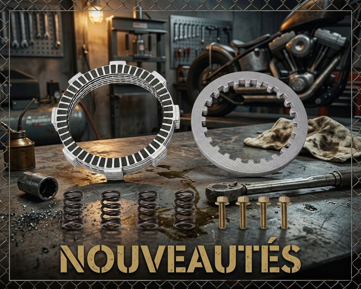Kit disque renforcé kevlar + ressort renforcé 15% TBparts
